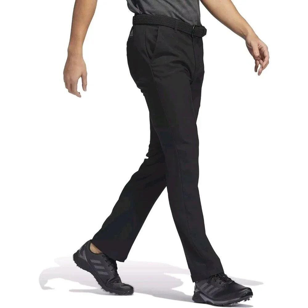 Adidas Solid Black Golf Pants Men's Size 34X30